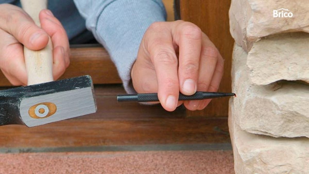 Sujeción para jardineras en ventana paso 4