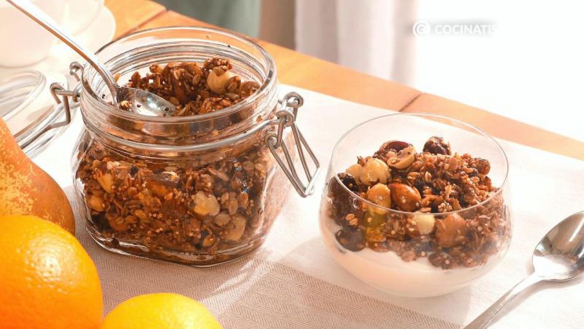 Sirve o guarda tu muesli casero