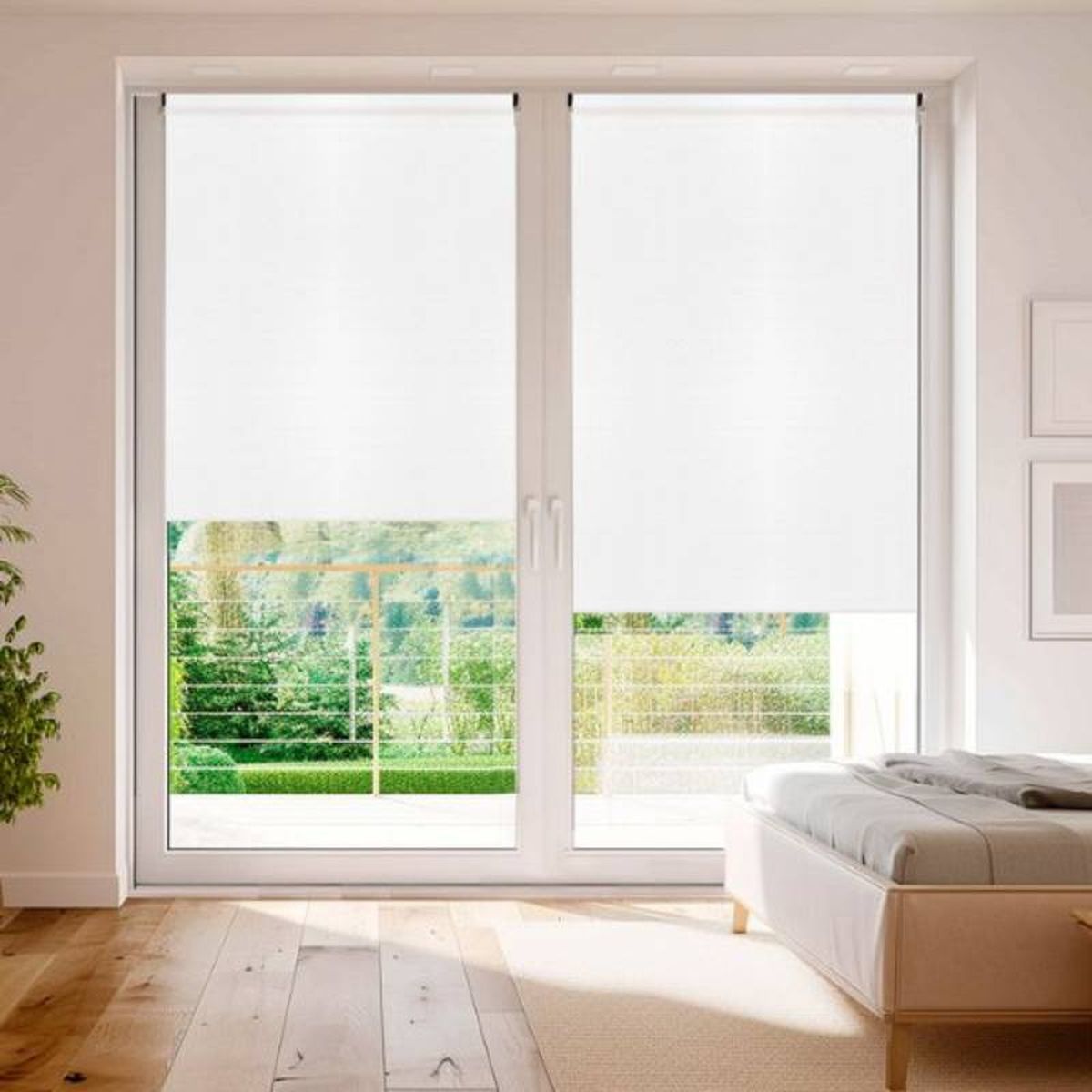 Estores opacos sin taladrar Oslo.