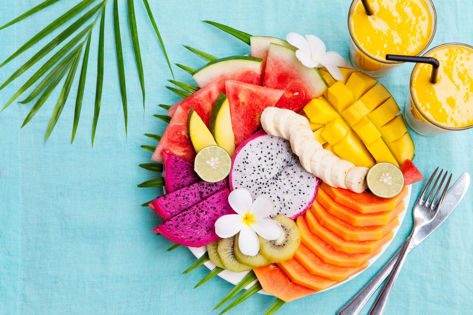 ensalada con pitaya