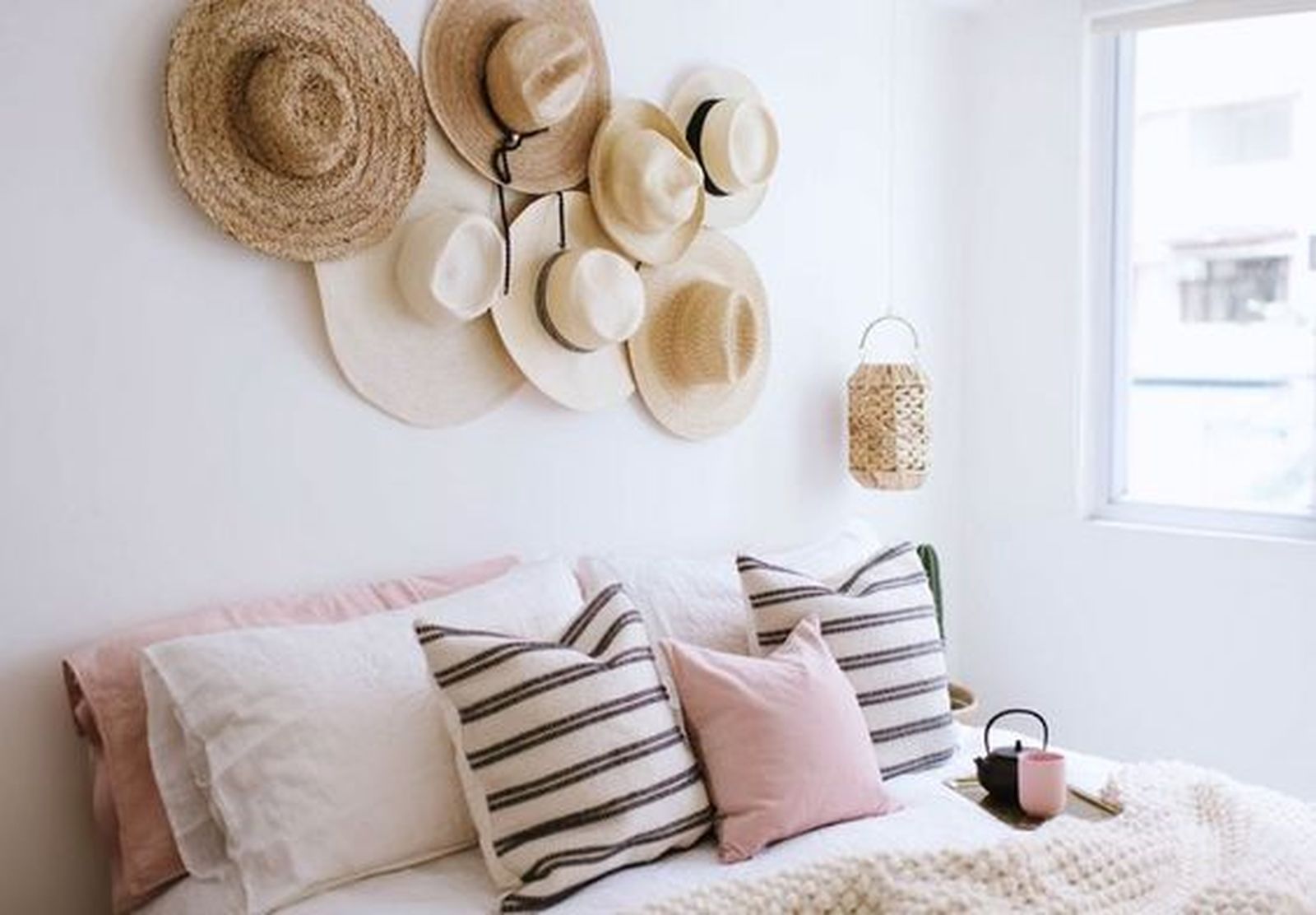 dormitorio marinero sombreros