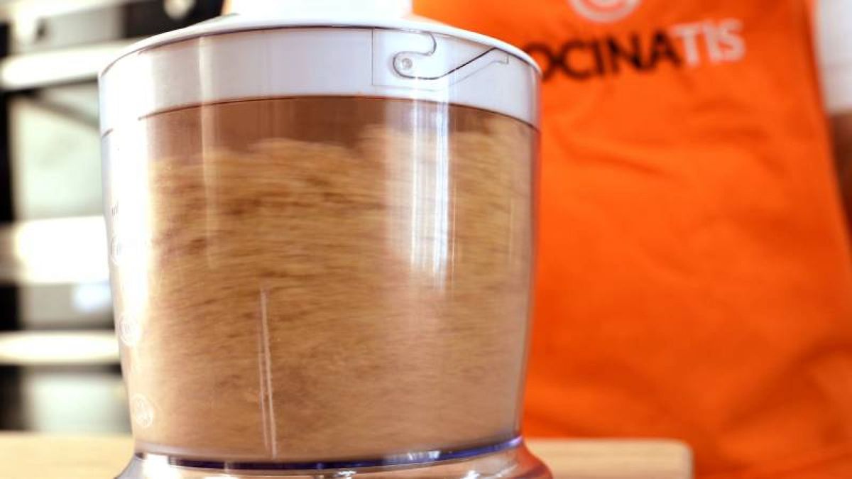 Crema de cacahuete casera   paso 2