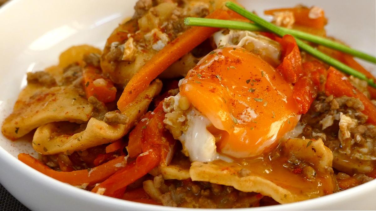 Receta de pantrucas, receta chilena  paso 7