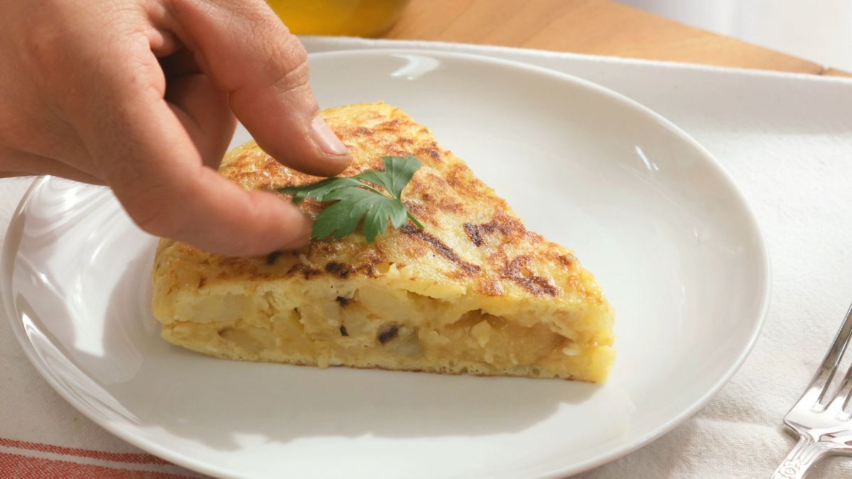 Tortilla de patata tradicional   Paso 7