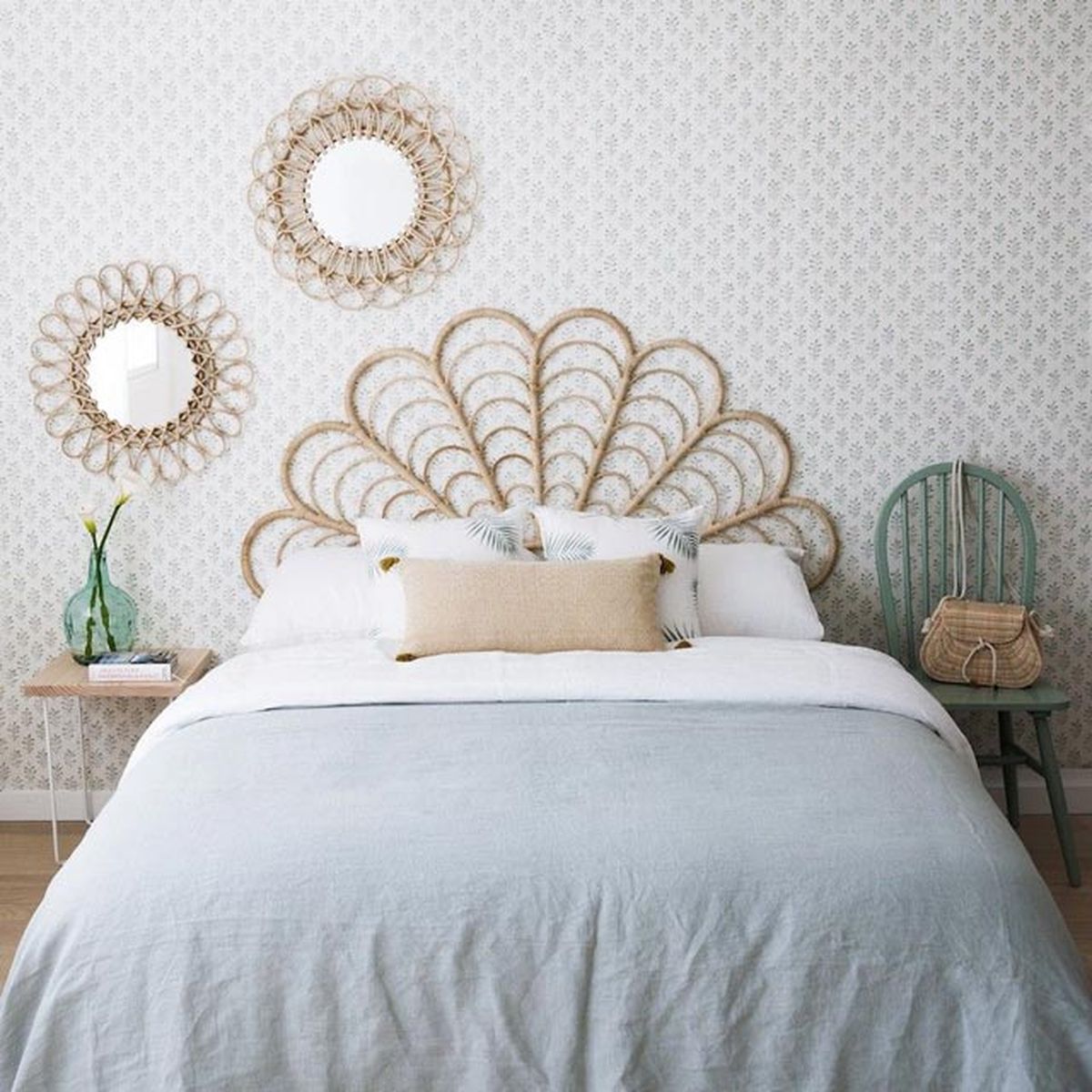 cabecero de cama zambi ratan kenay