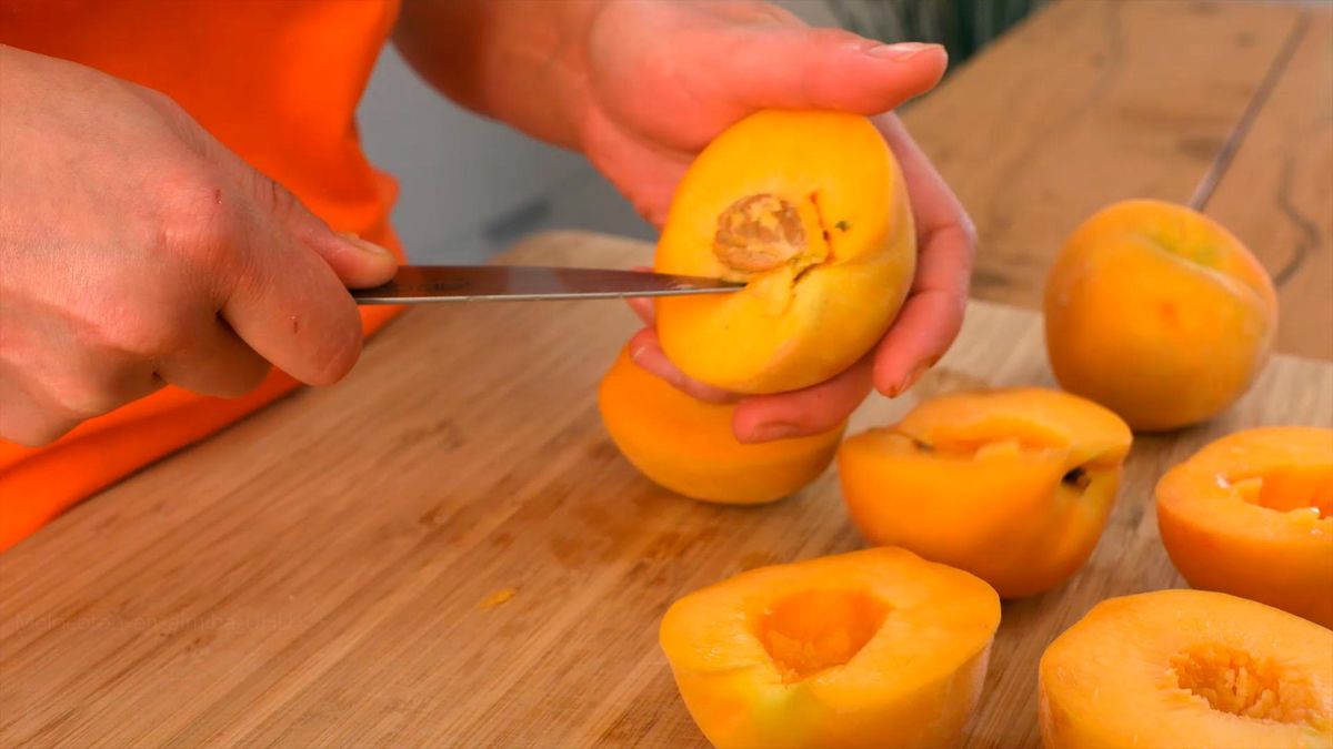Cómo hacer melocotón en almíbar casero   paso 1