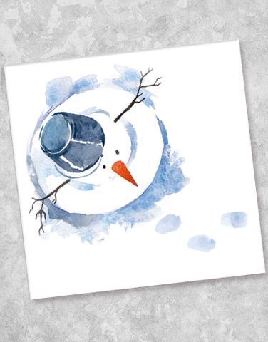 dibujo navidad acuarela 1