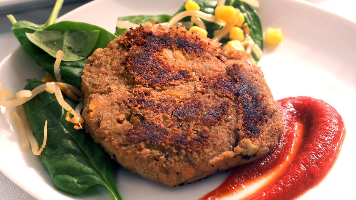 Hamburguesas de lentejas  paso 7