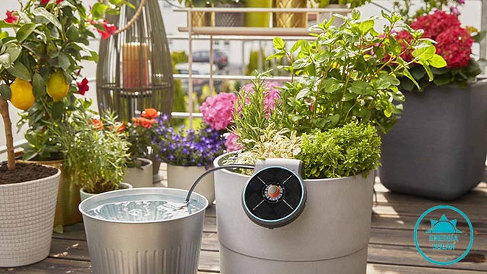 como instalar kit gardena AquaBloom con deposito 2