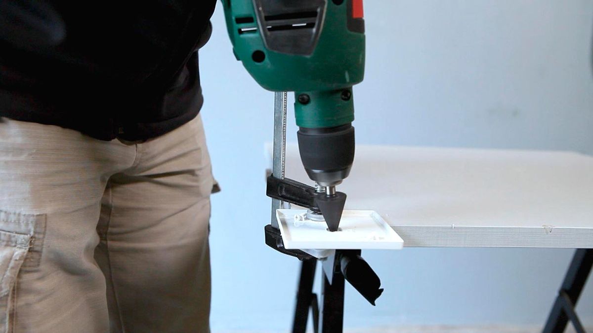 Fresa escariadora paso 6