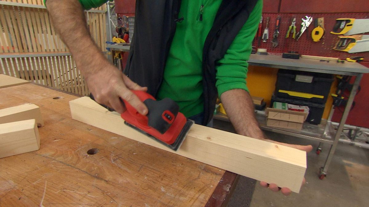 Taburete macizo paso 2