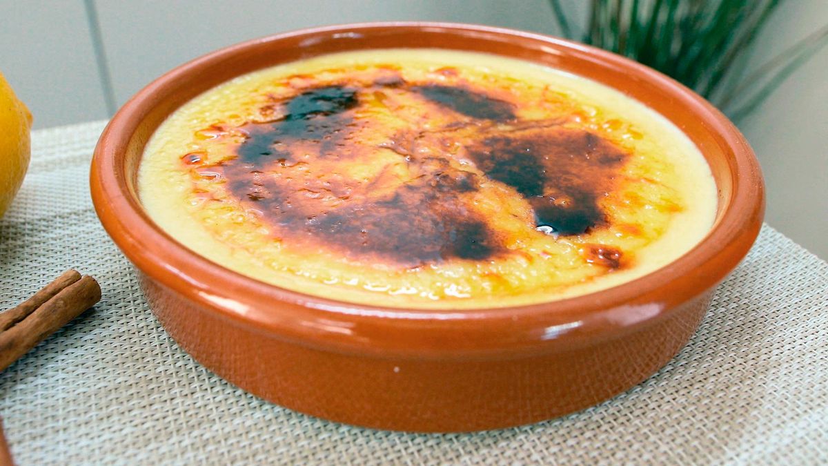 Receta de crema catalana