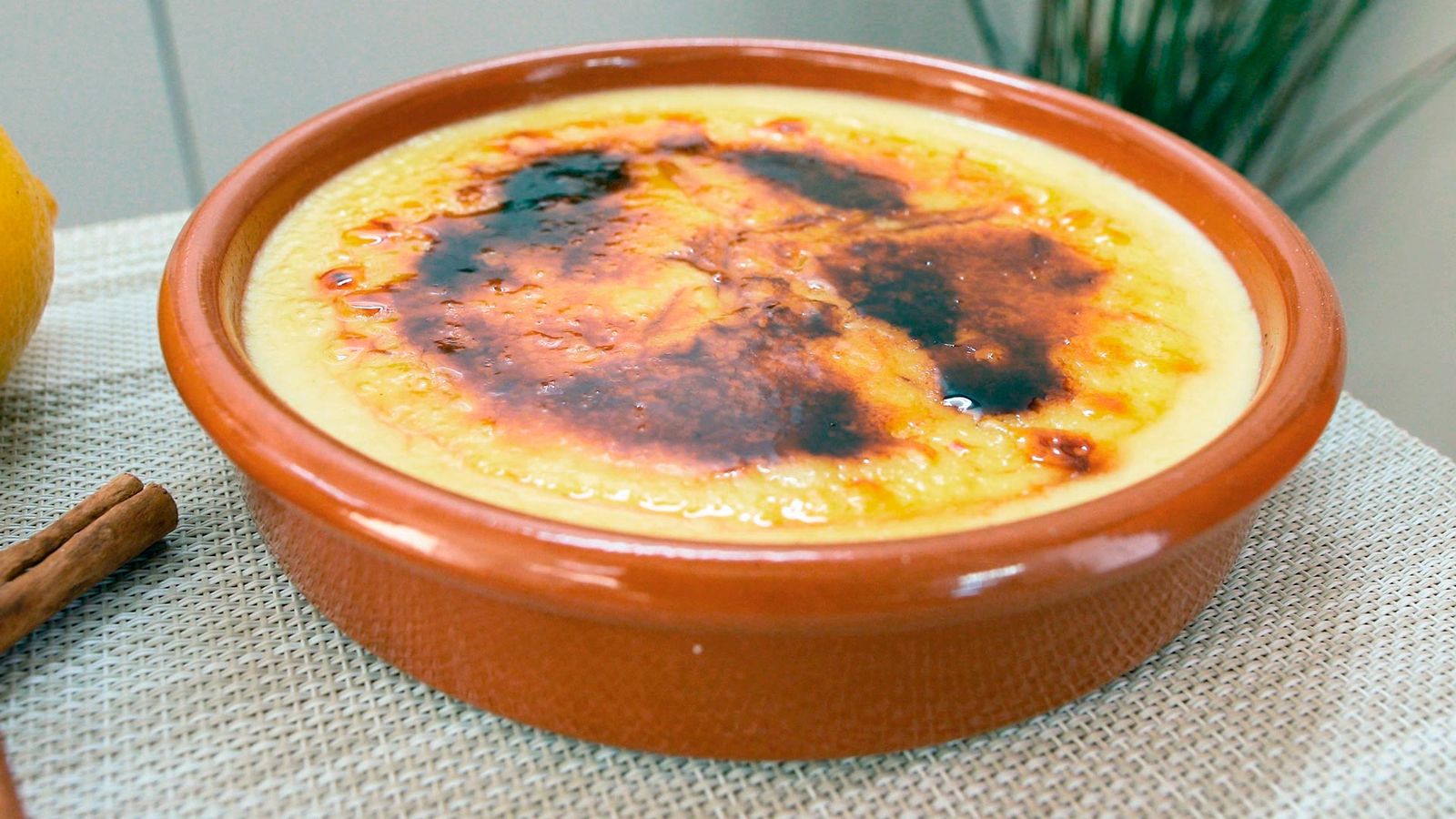 Receta de crema catalana