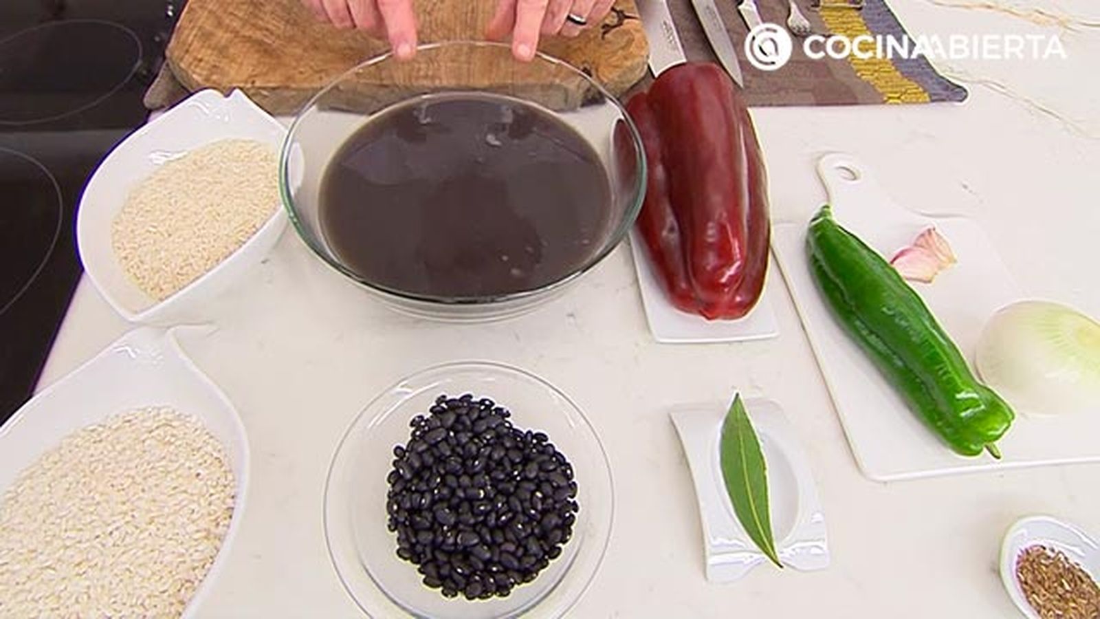 arroz congri cubano con frijoles alubias negras karl67490321 paso1