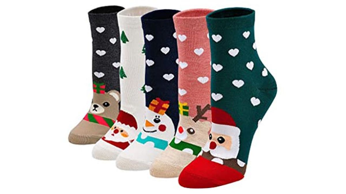 5 calcetines calentitos y divertidos de amazon con los que disfrutar esta navidad lofir