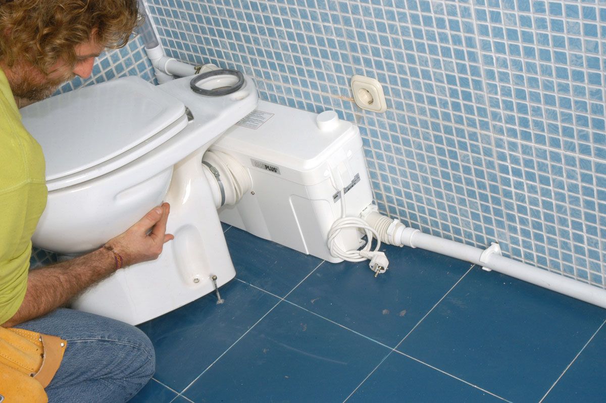 Como instalar un triturador sanitario paso 23