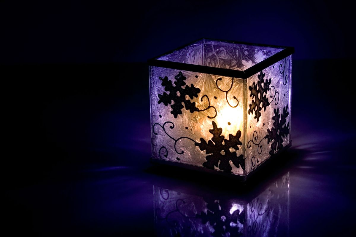 Decoración navideña en color negro 7