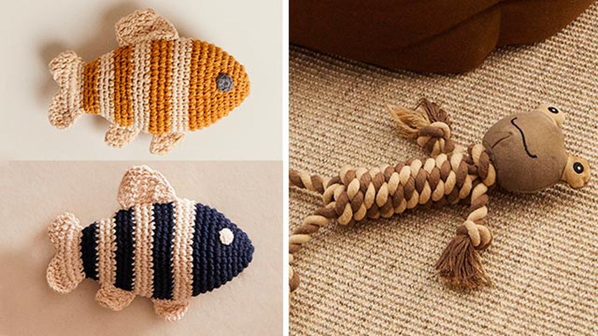 juguetes rana pez zara