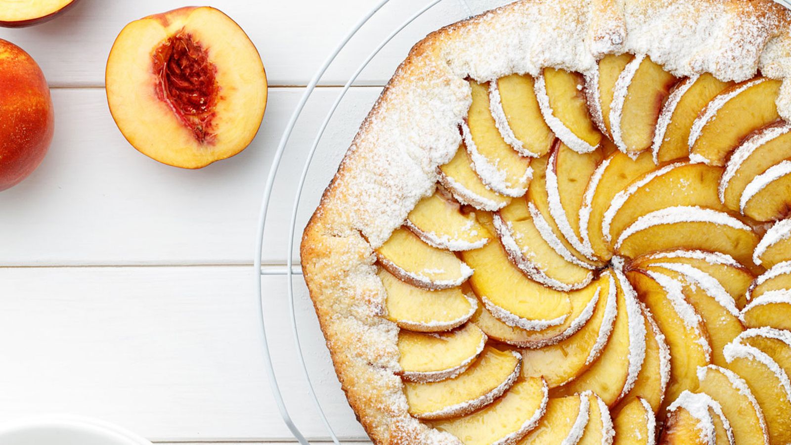 tarta de nectarinas xl