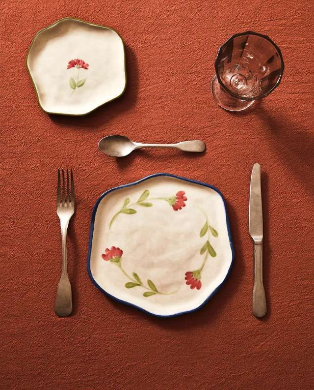 Plato floral 1