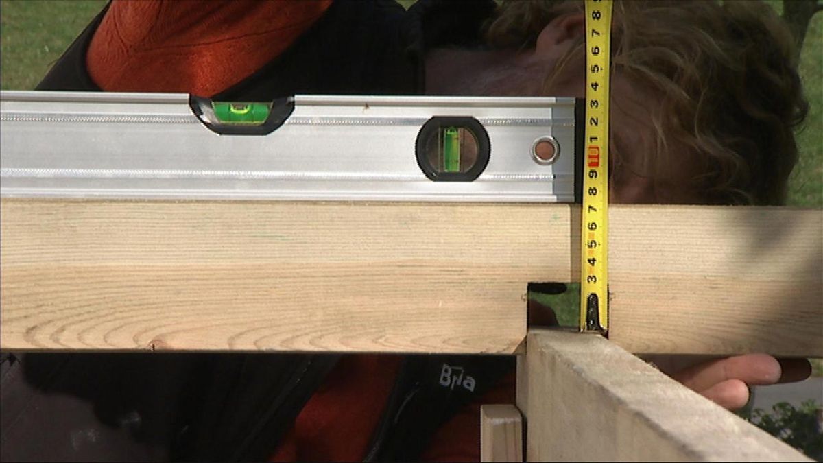 Pérgola en kit paso 9