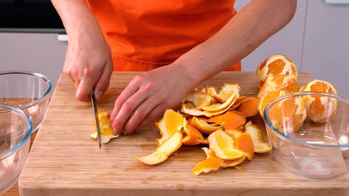 Receta de mermelada de naranja  paso 1