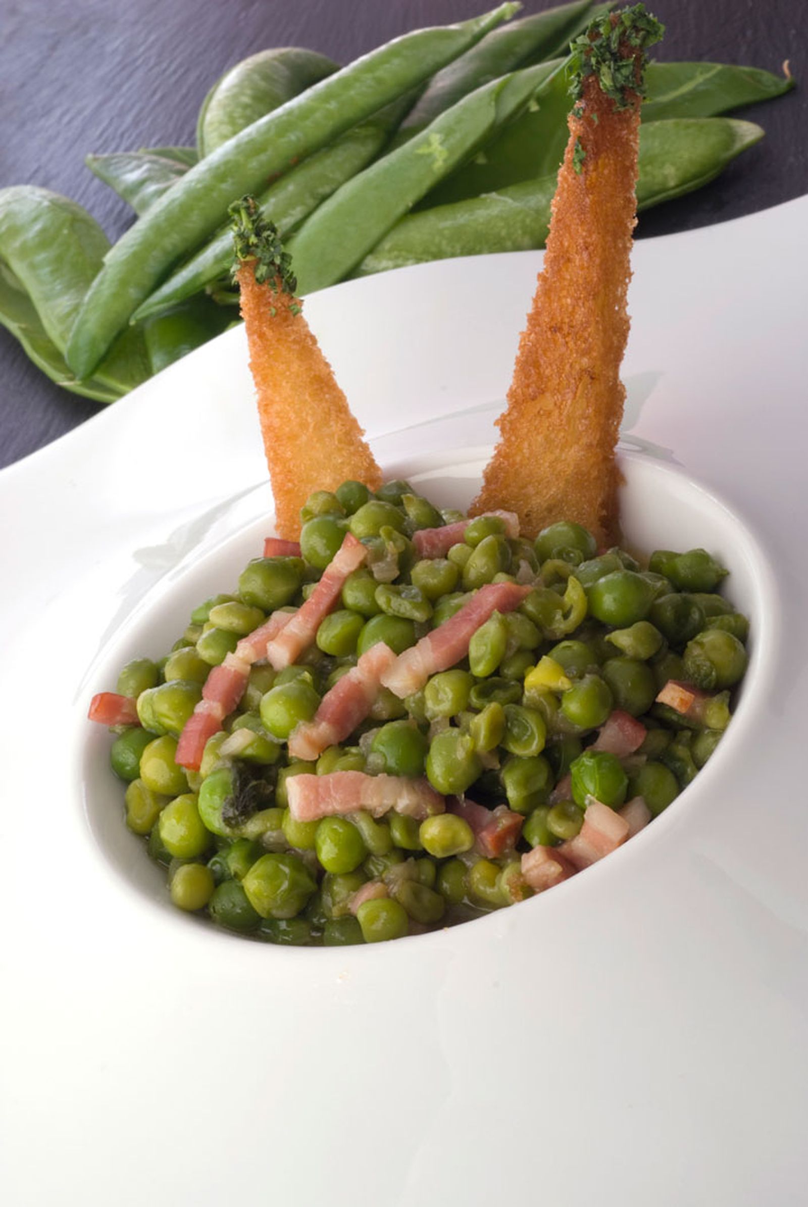 Guisantes a la catalana