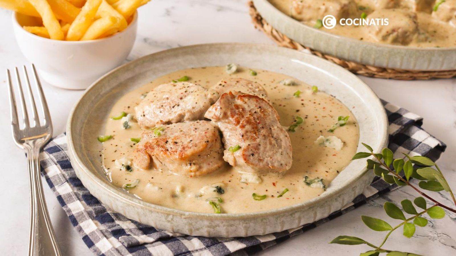 Solomillo al roquefort