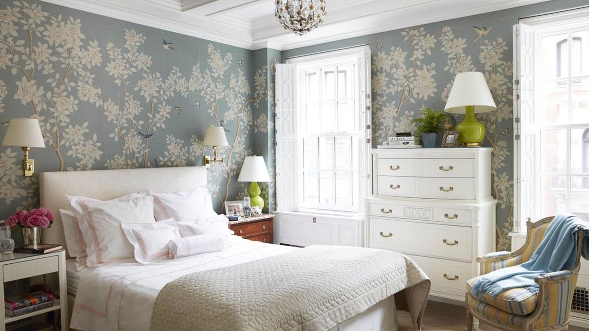 Ideas para renovar el dormitorio con papel pintado 1