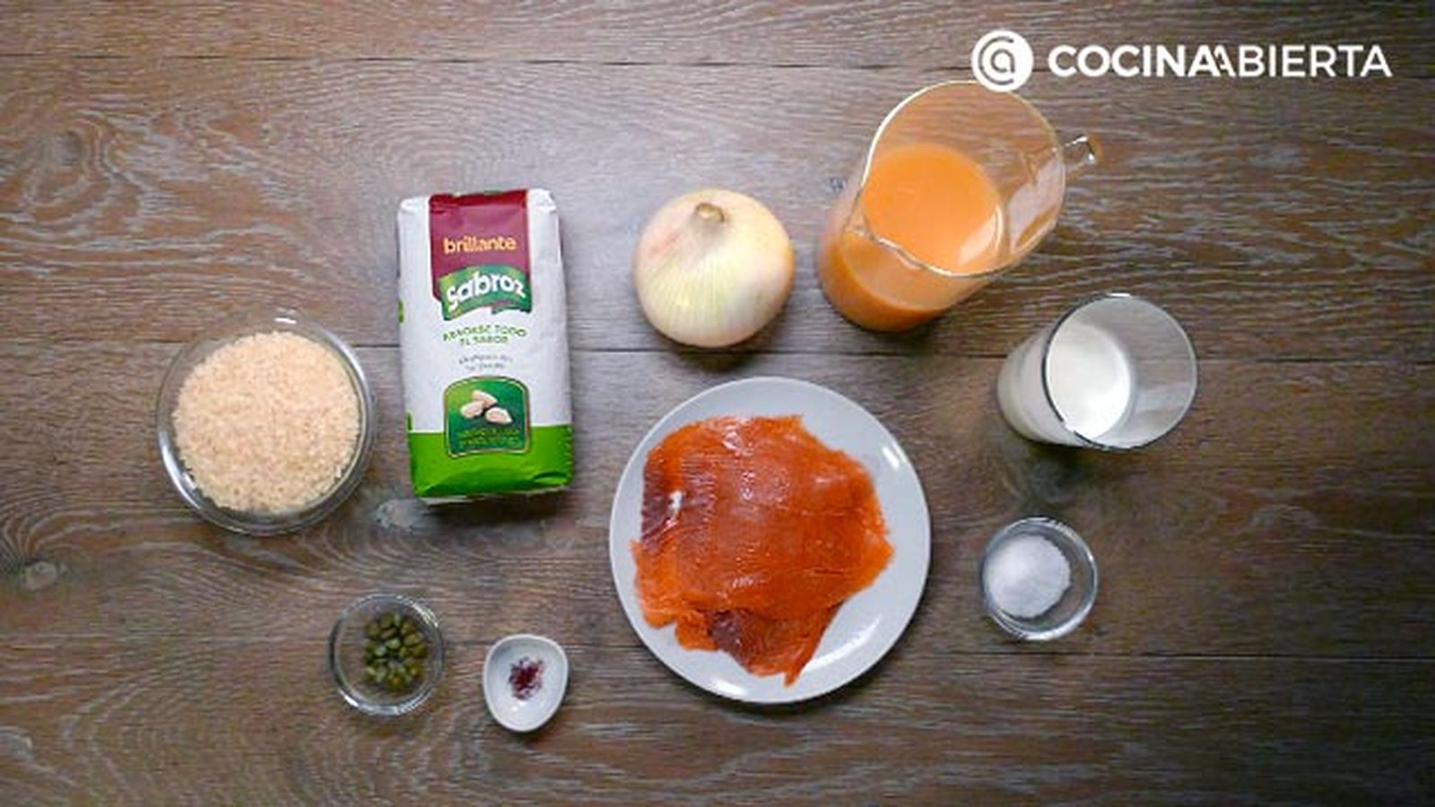 CTIS0844 receta arroz con salmon ingredientes ca