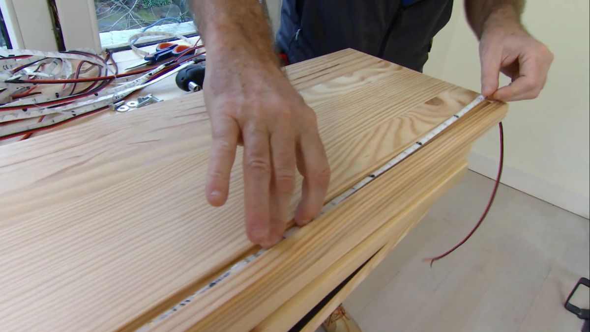 Peldaños de madera para escalera paso 9