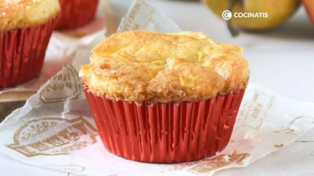 Magdalenas de manzana caseras