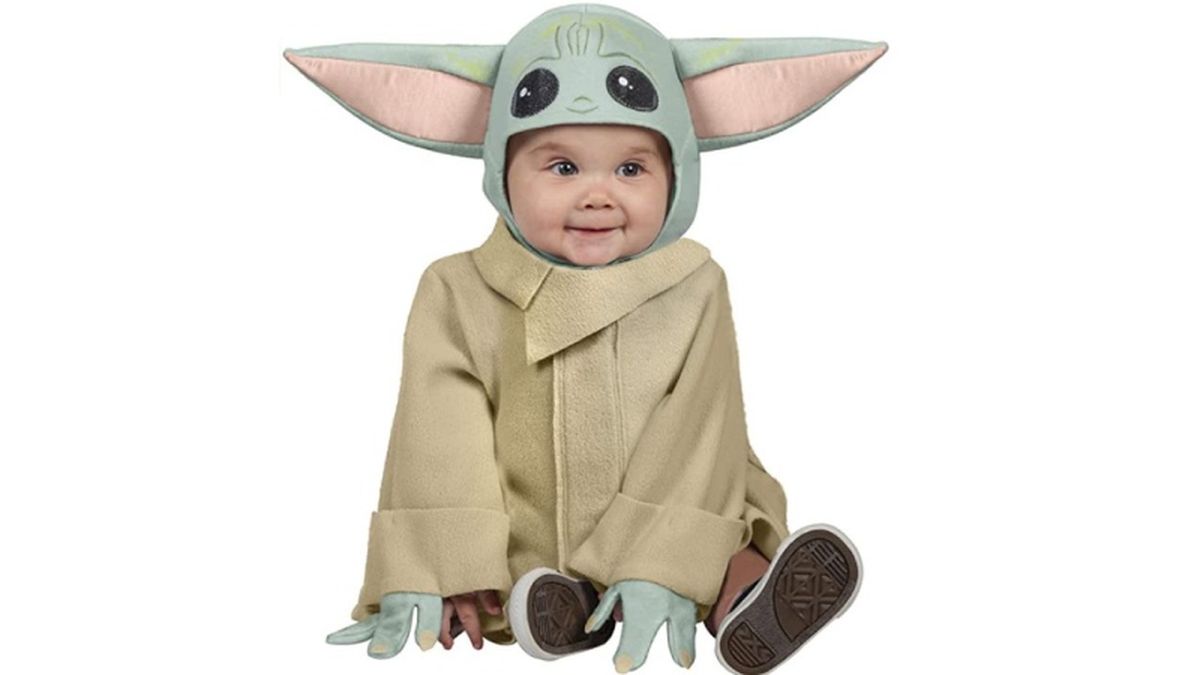Disfraz de Carnaval  para bebé de Baby Yoda