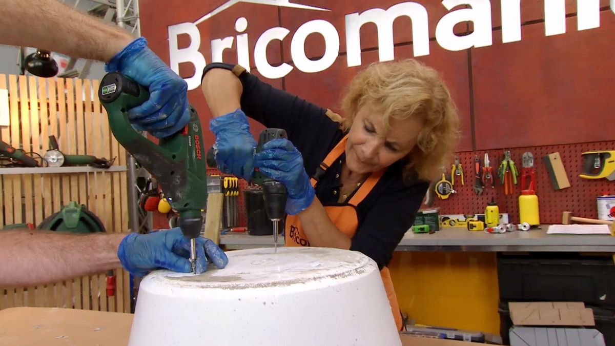 Jardinera de hormigón móvil paso 6