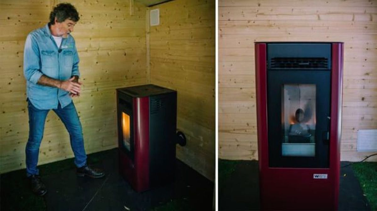 Estufa de pellet granate