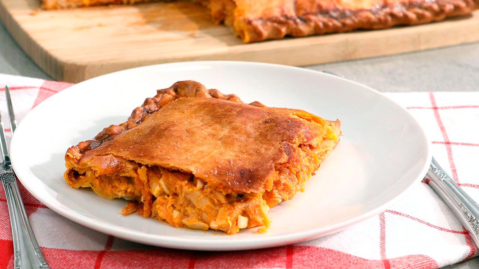 Receta de empanada gallega de bonito
