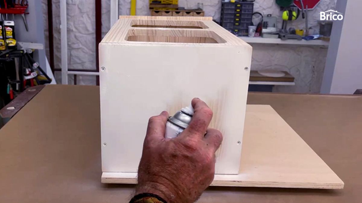 Bricomania 41 hacer cubos reciclaje casero paso 12