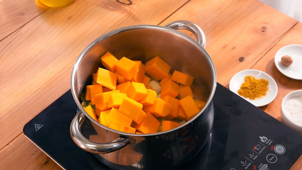 Crema de calabaza   Paso 3