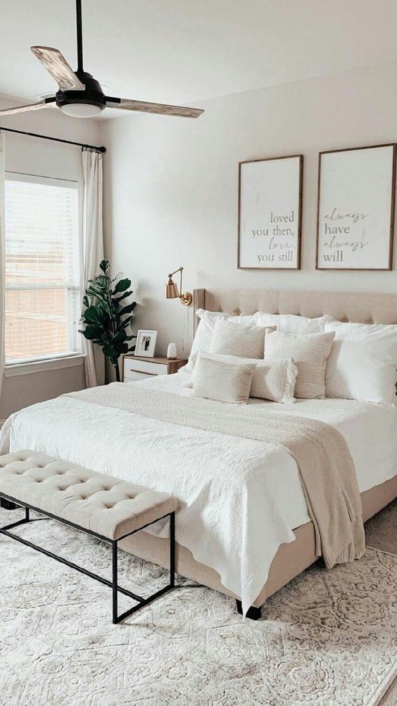 dormitorio pequeno encanto blanco 2