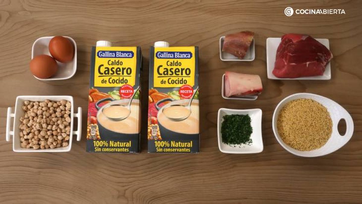 sopa cocido abuela ingredientes