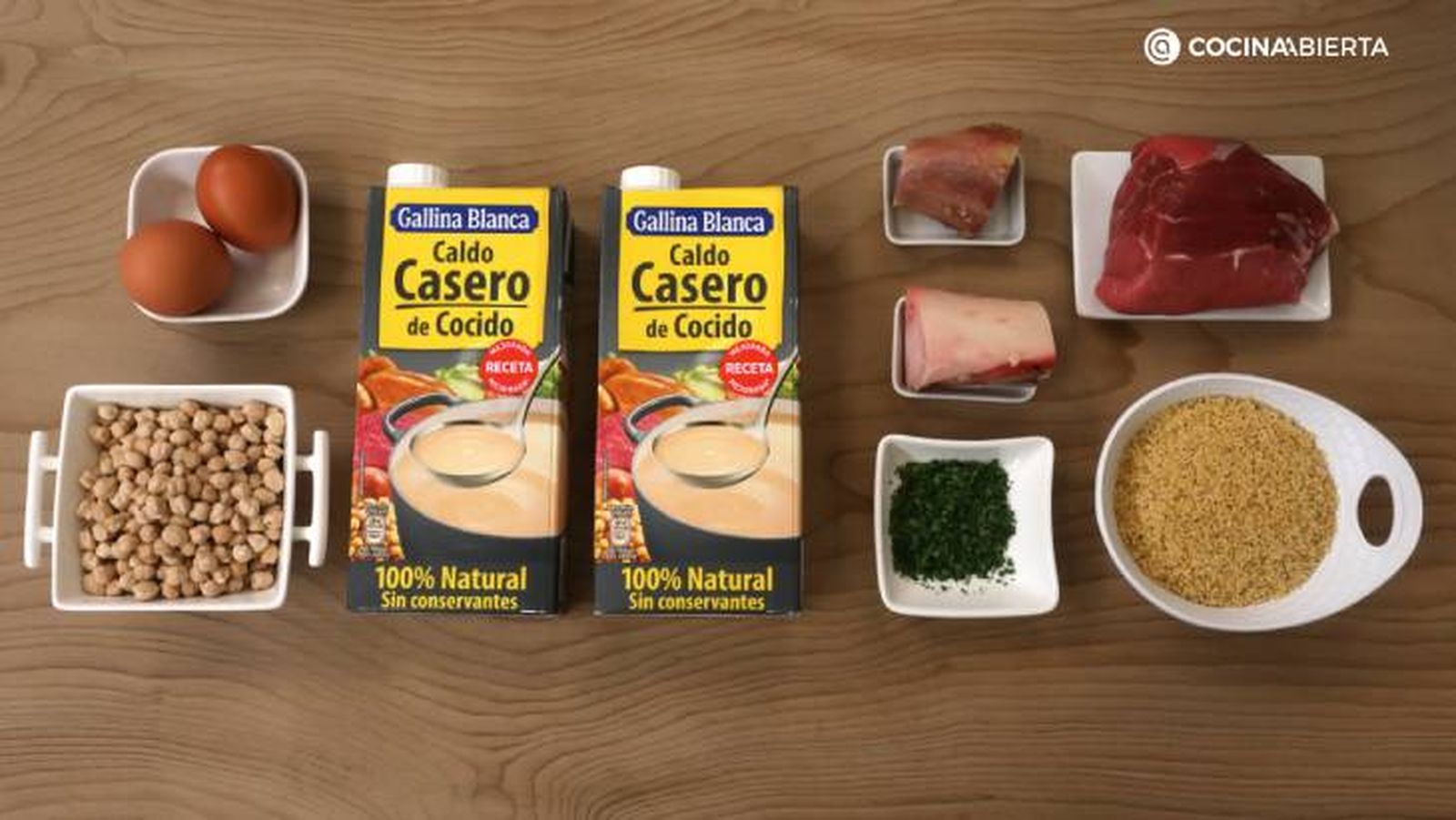sopa cocido abuela ingredientes