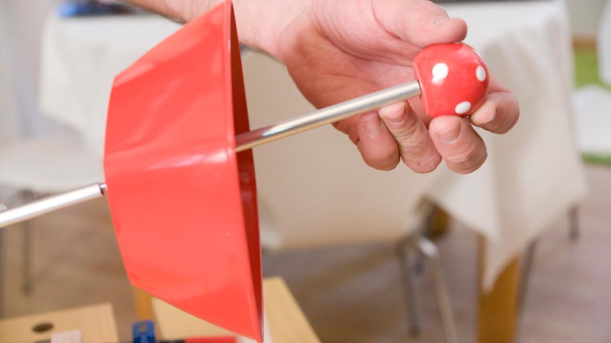 Torre de bandejas para Navidad paso 4