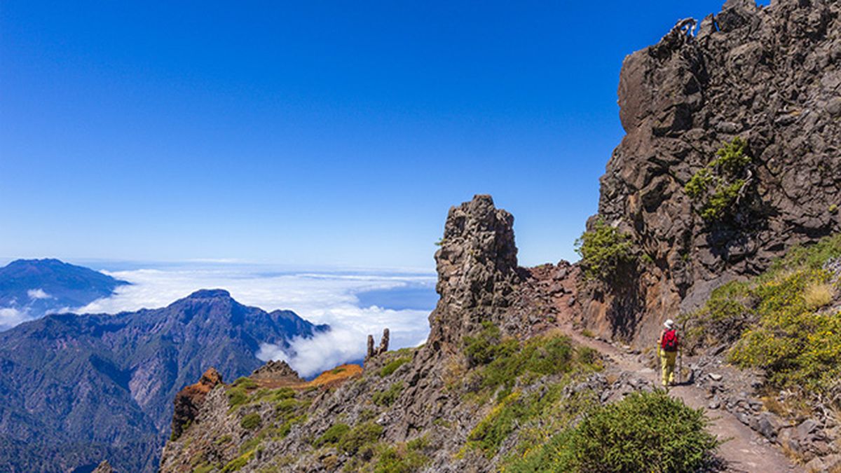 camino de Parque Nacional de la Caldera de Taburiente