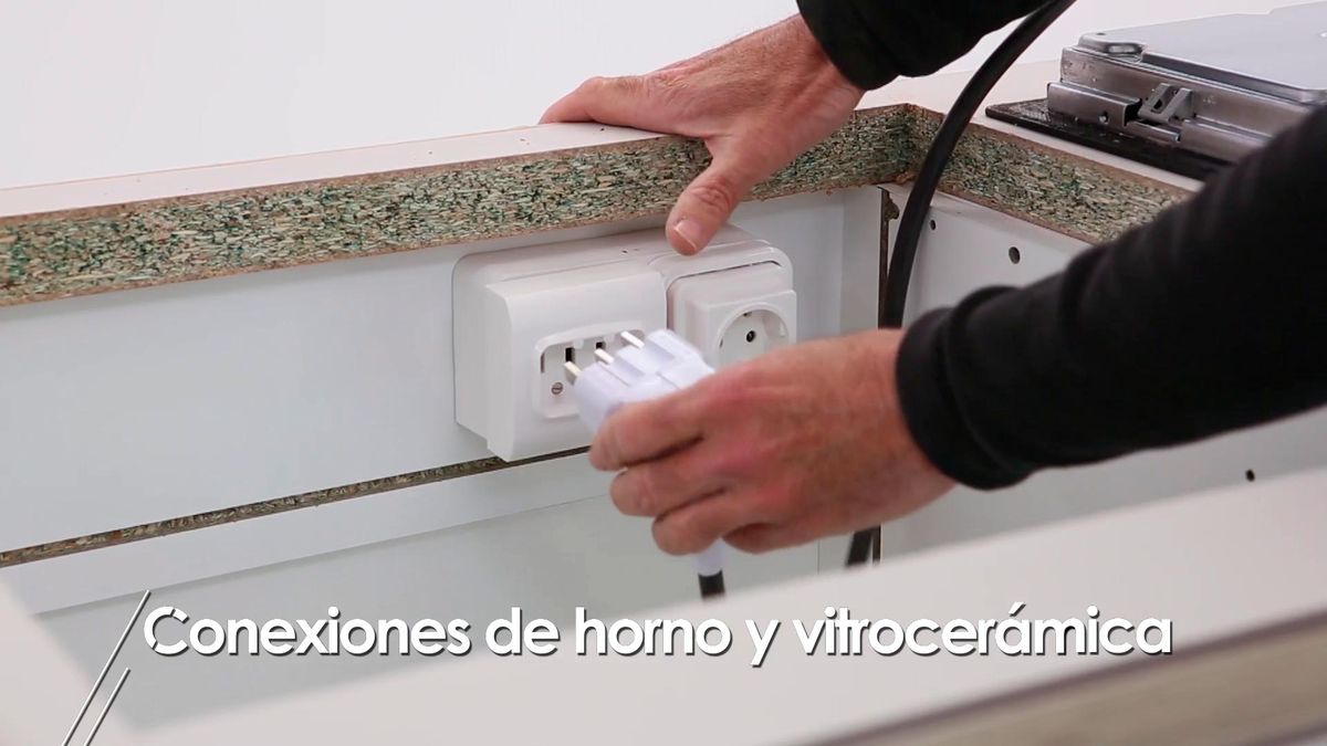 Conexiones de horno y vitrocerámica paso 1