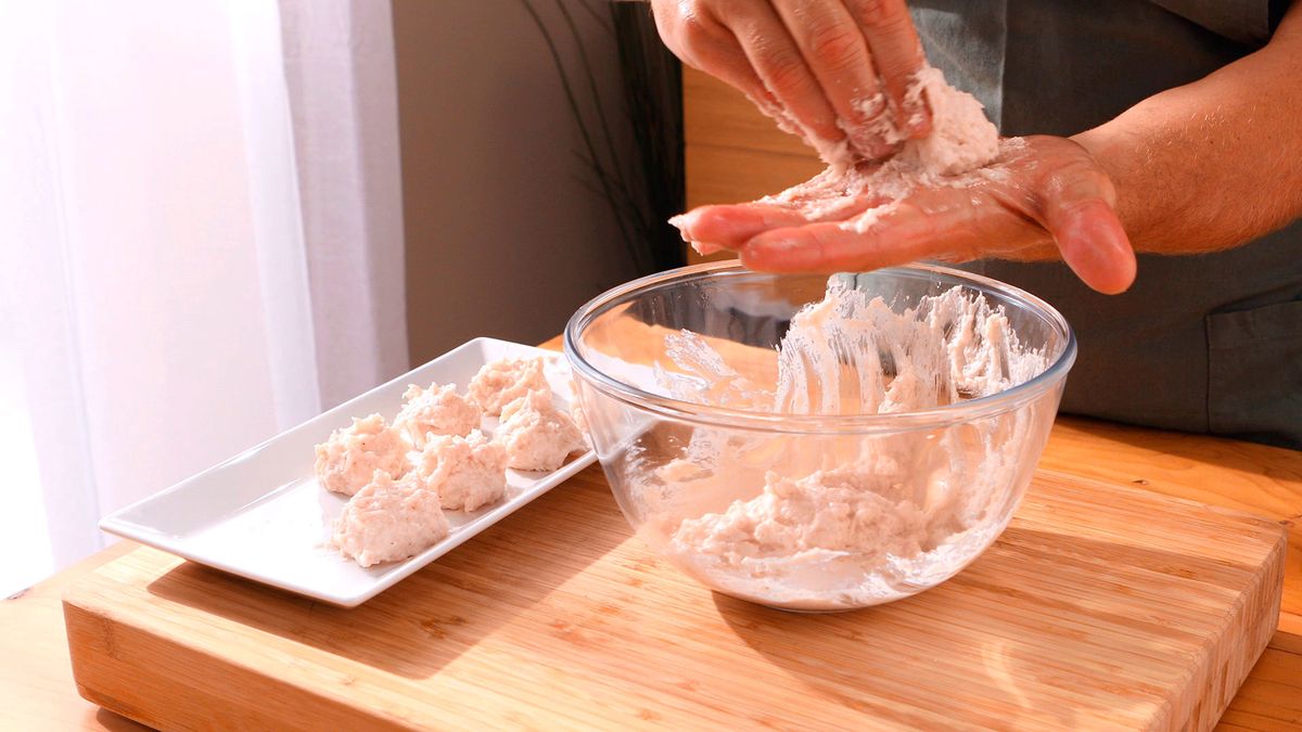 Nuggets de pollo   Paso 3