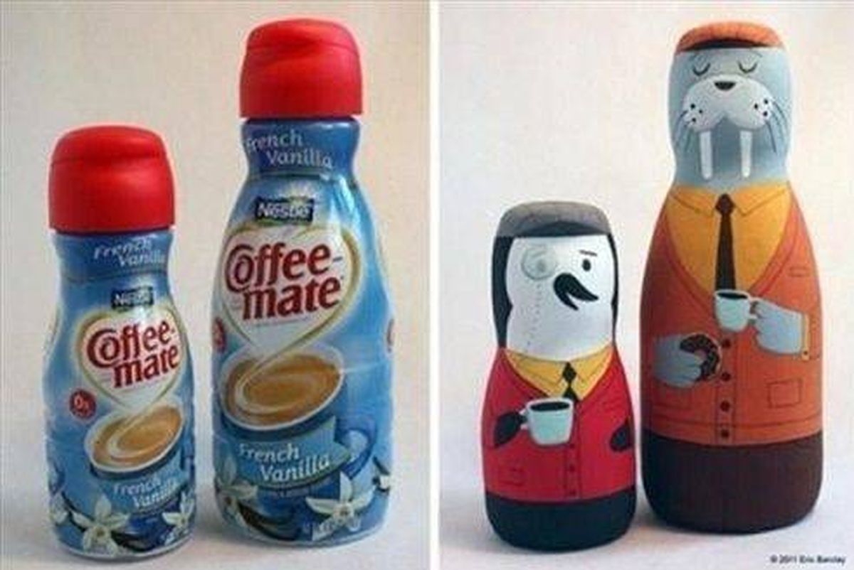 reutilizar envases plastico animales pinguino foca pinterest es la moda