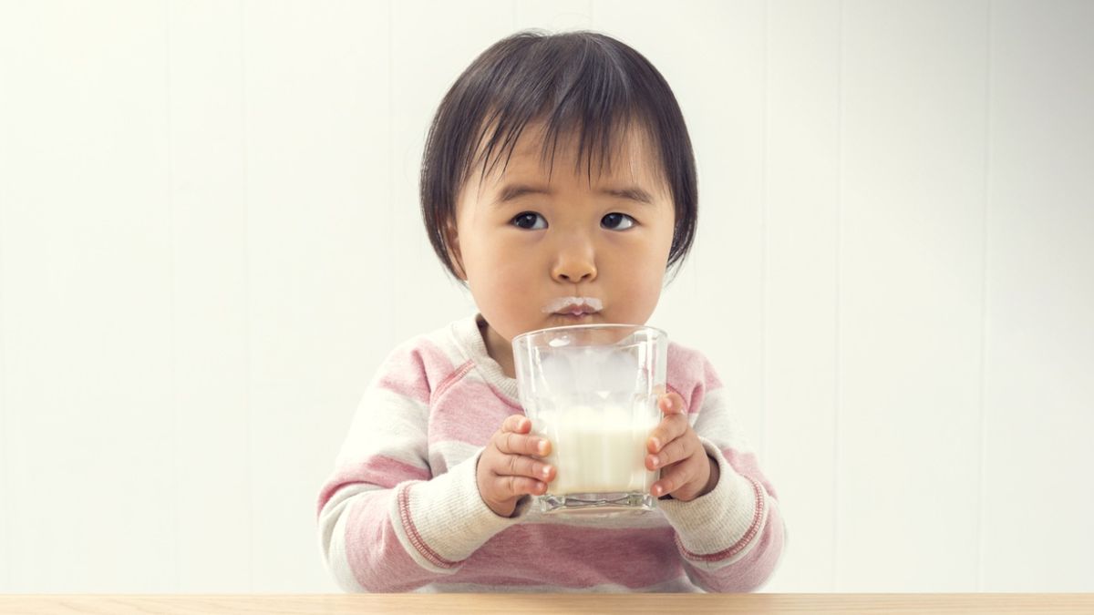 La leche es uno de los alimentos que los bebés menores de un año no pueden tomar