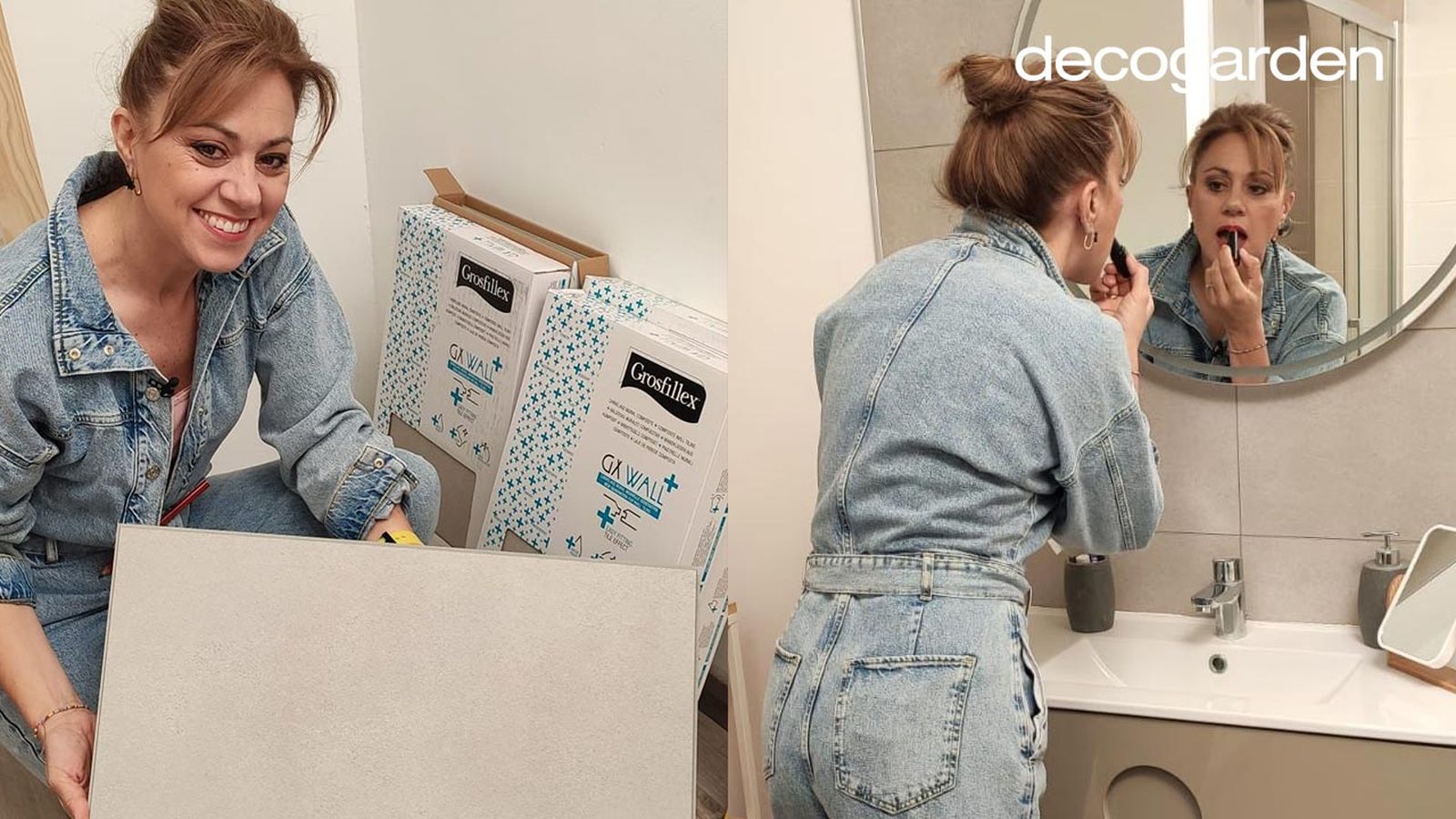 revestimiento decorativo renovar bano grosfillex