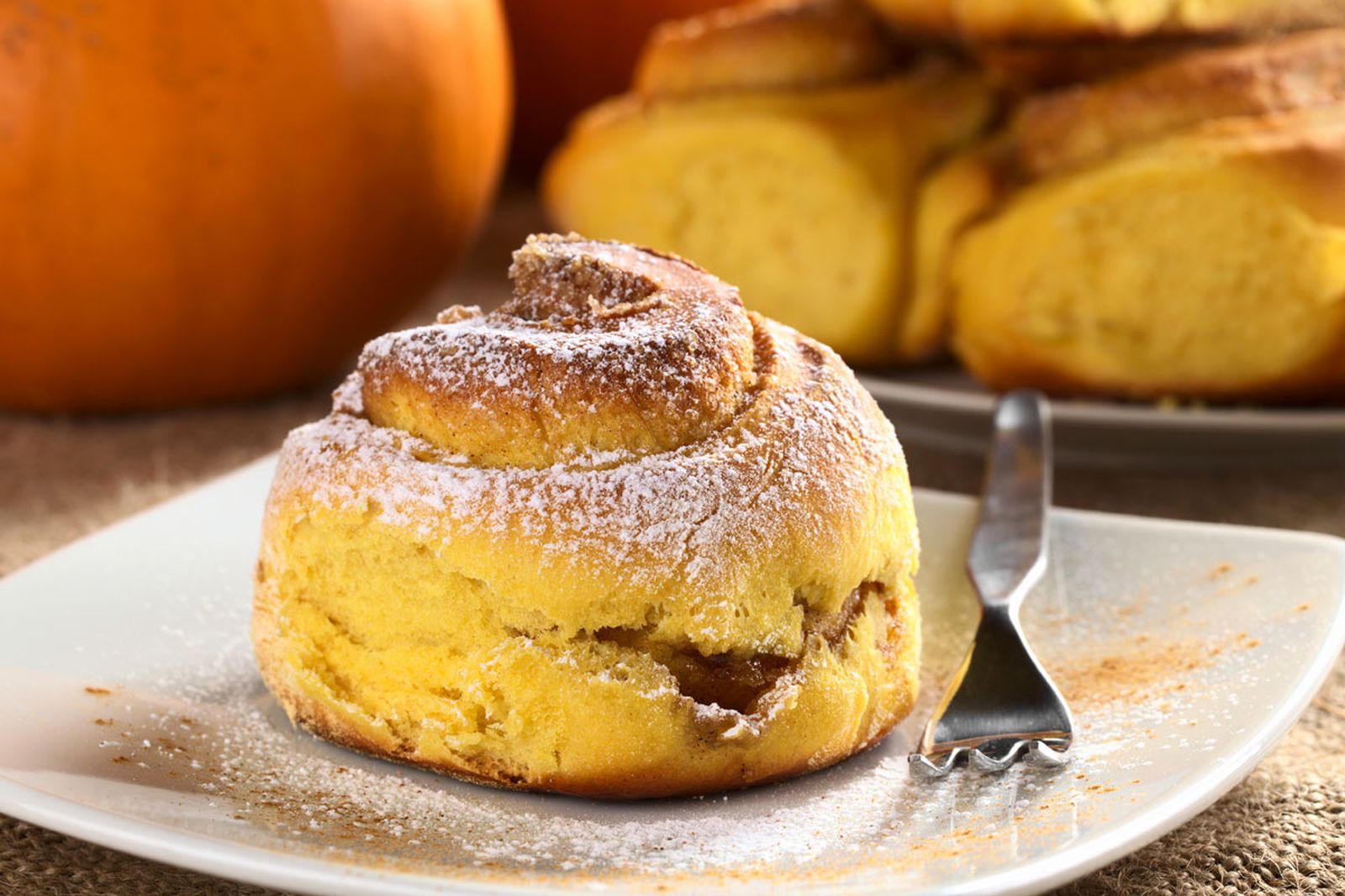 rollitos calabaza a la canela halloween 2 xl