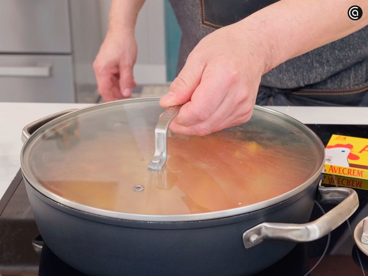 Alitas de pollo guisadas - paso 2